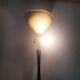 Tripod floor lamp - 1950s - wood and brass.