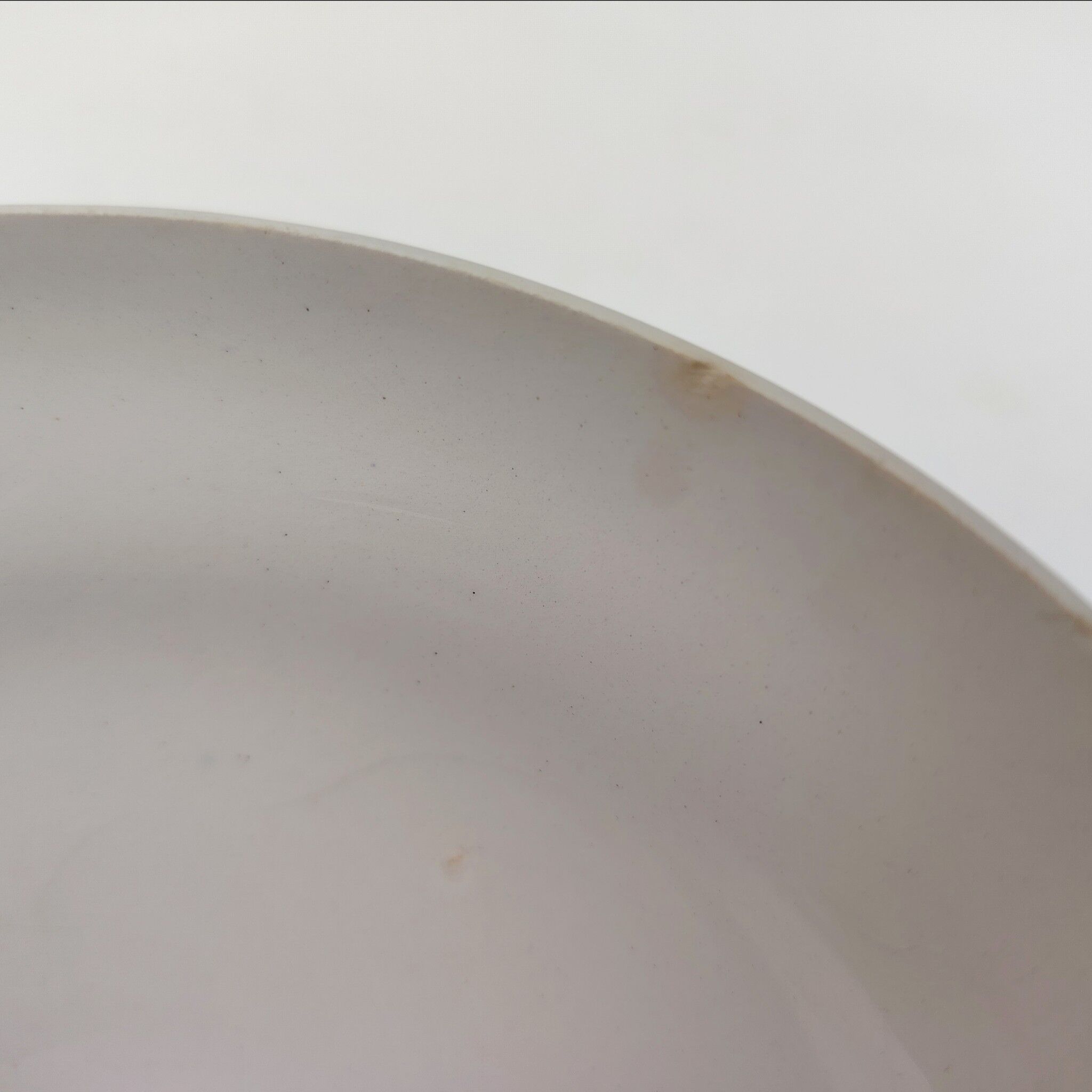 Pair of bowls, Digoin earthenware, geometric design