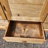 Old trade furniture with 3 drawers and 3 doors