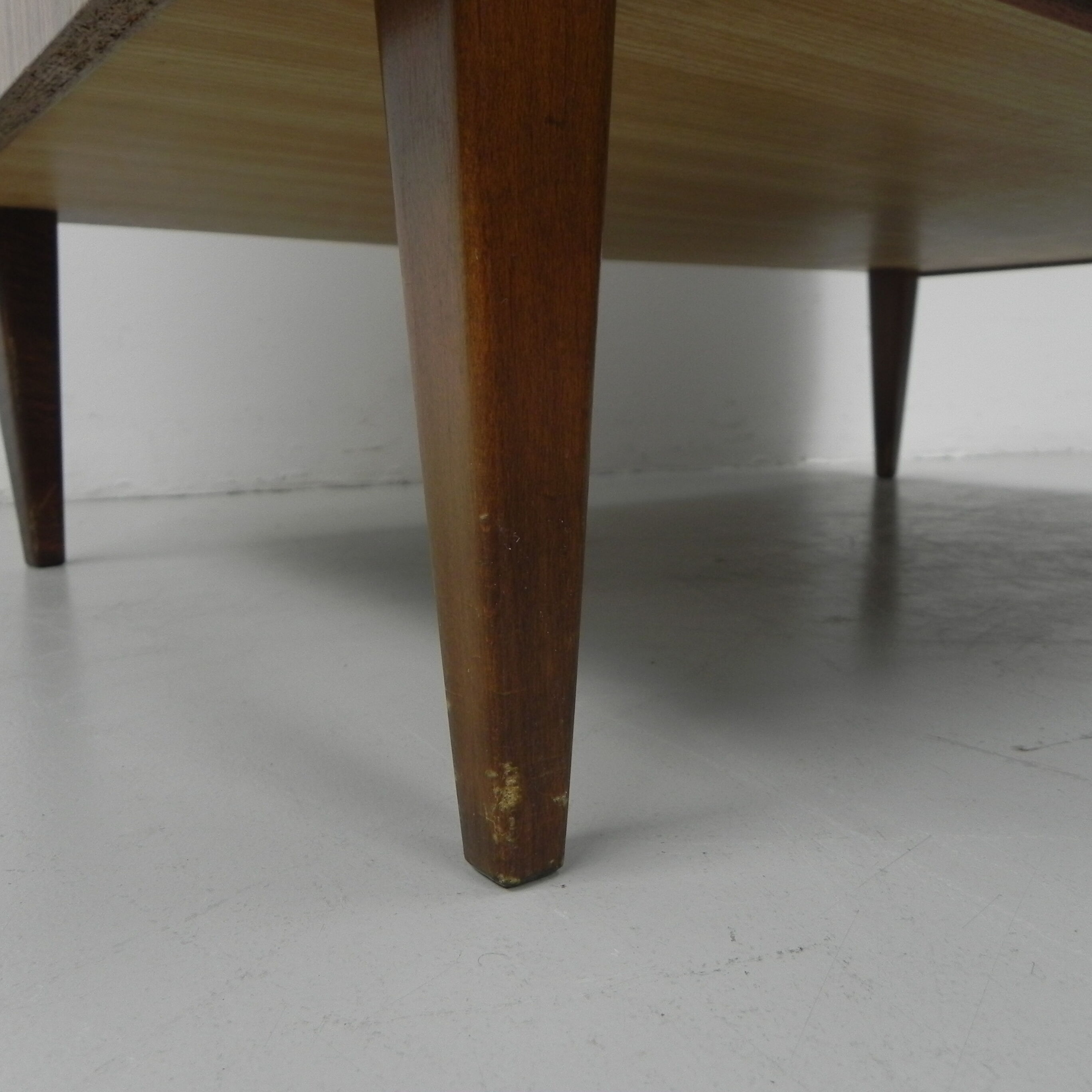 Vintage chest of drawers on tapered legs