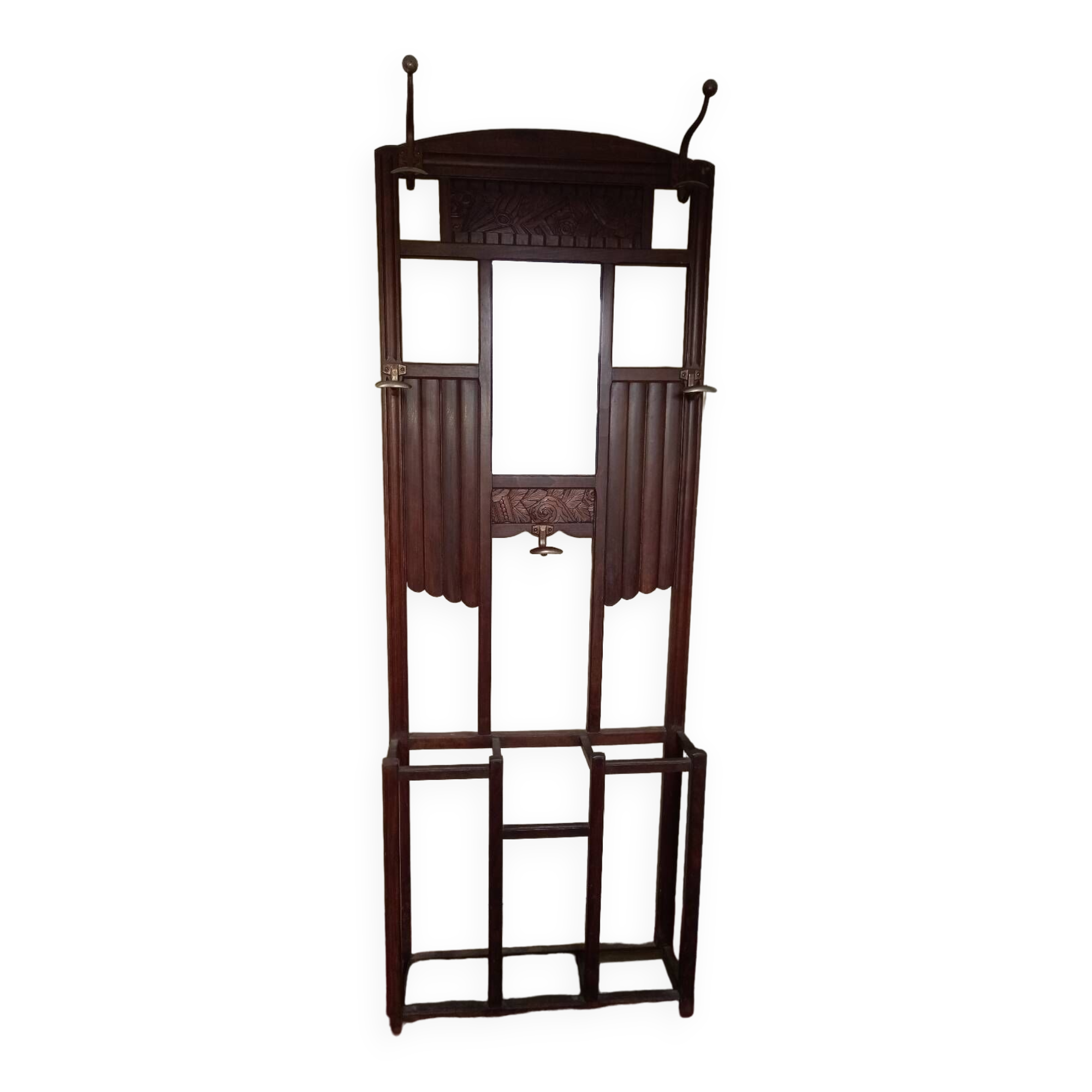 Coat rack locker