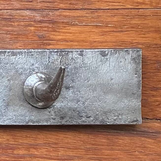 Antique butcher's rail