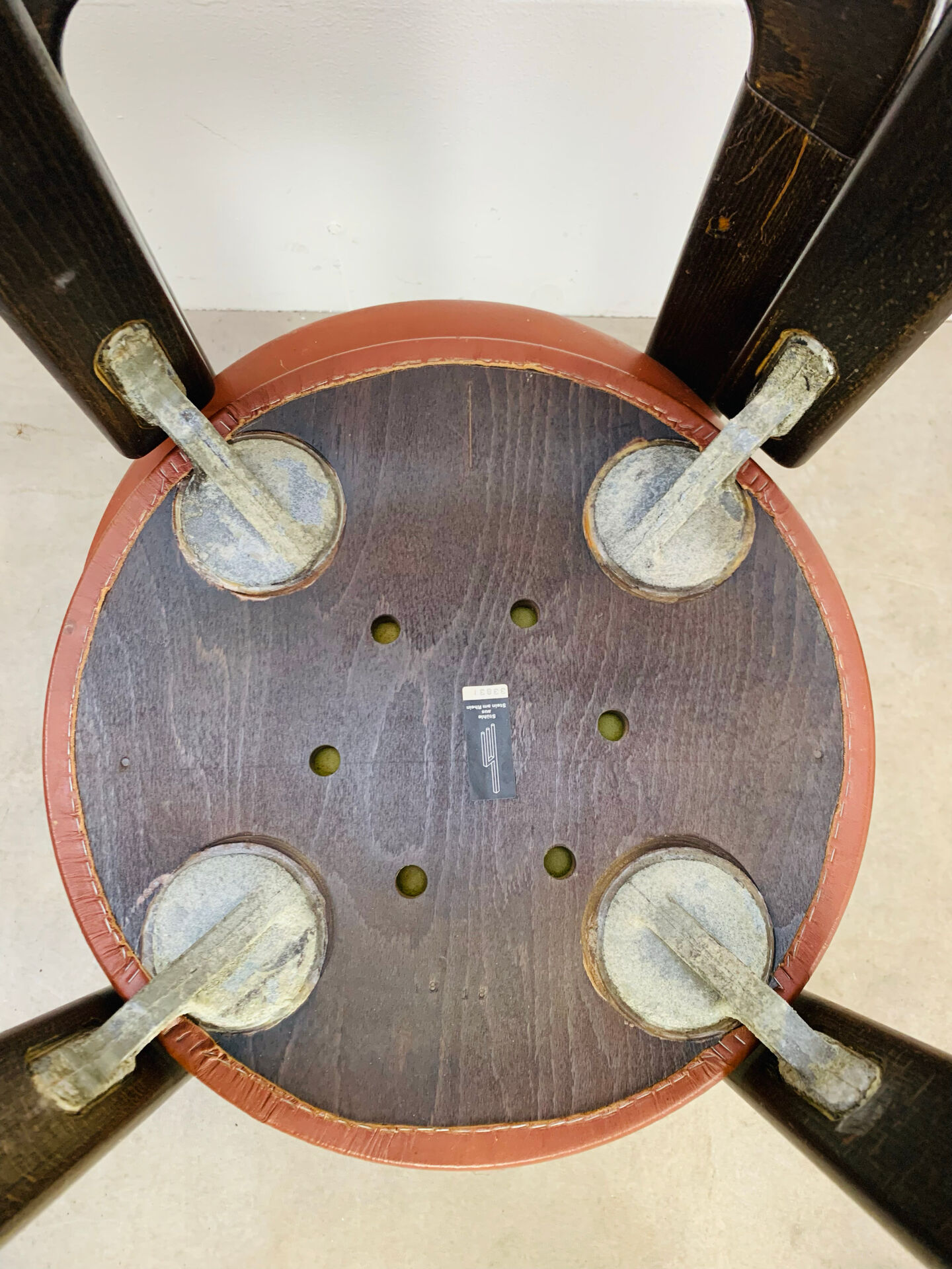 4 Bruno Rey chairs for Dietiker, workshop "Chair from Stein am Rhein"