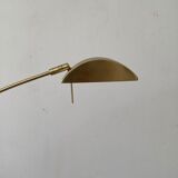 Golden lucid floor lamp