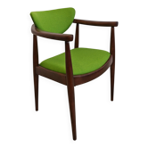Chaise de salle à manger MCM avec accoudoirs par Bernardo Bernardi 1960s