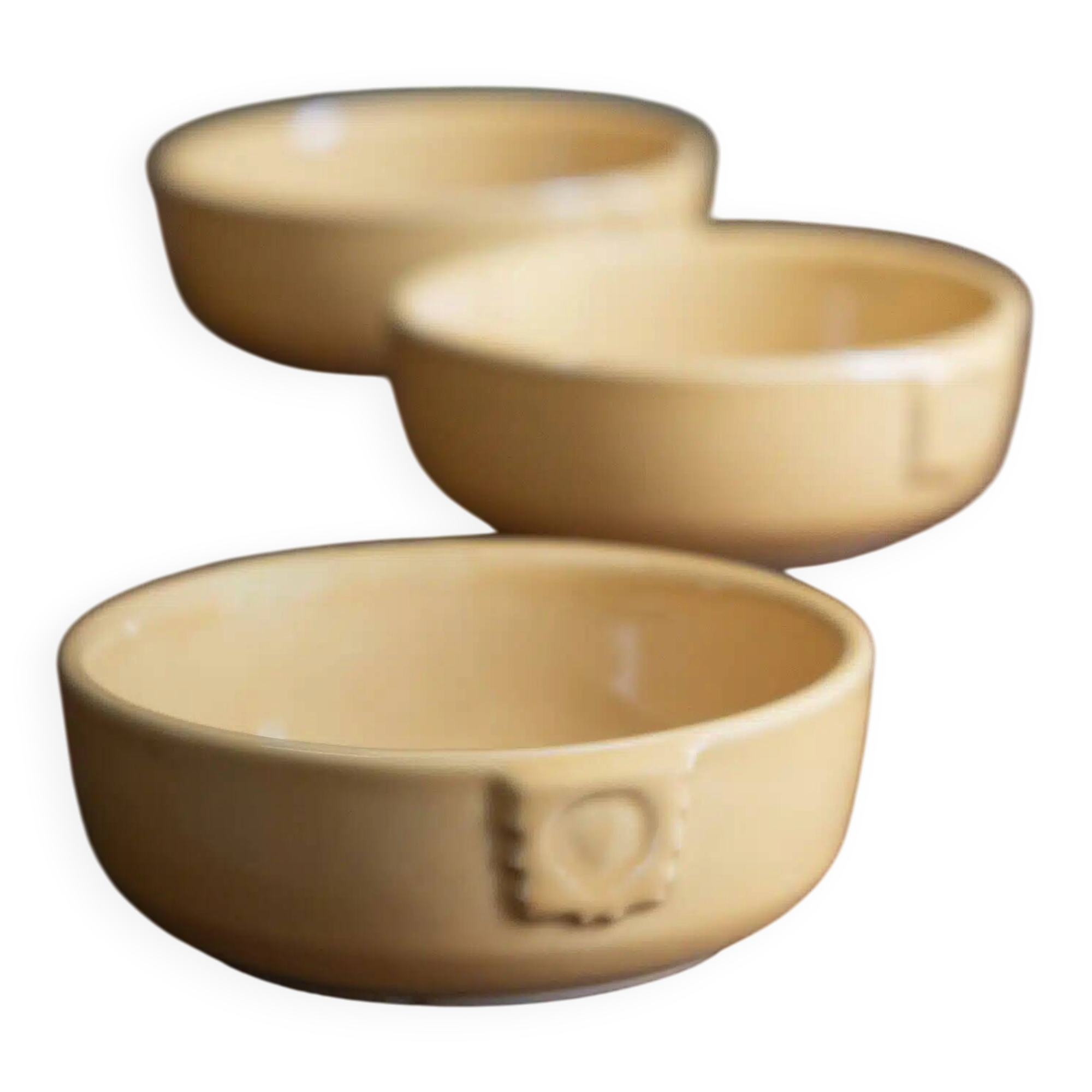 Set of 3 "Berthe" ramekins