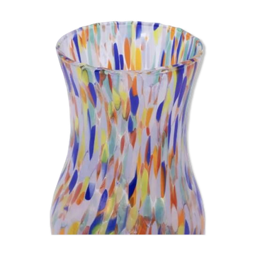 Handmade "Arlecchino" Murano Glass Vase