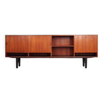 Buffet en teck, design danois, années 1970, production : Danemark