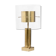 In wood and lucite France 1970 s desk lamp