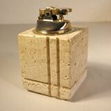 Mannelli travertine smoking set