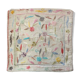 Coussin brode à la main 50 x 50 cm