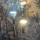 German floor lamp with 3 lights