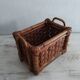 Bamboo storage basket