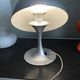 Grey metal mushroom lamp Mathias