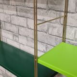 Floor string style tomado 1960 metal 4 tablets 3 uprights. Amount or small traces of oxidation