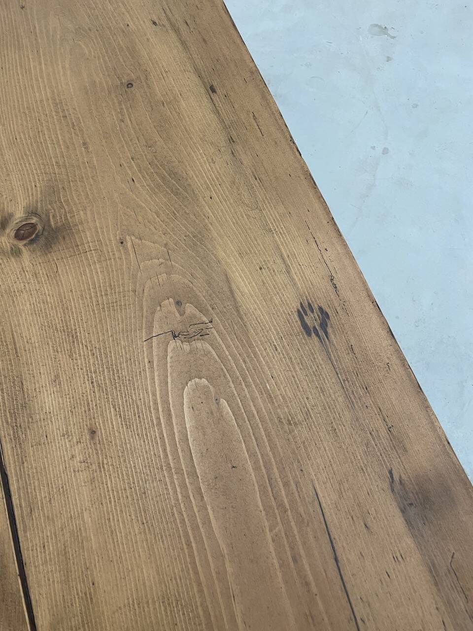 Pine farm table 165 cm