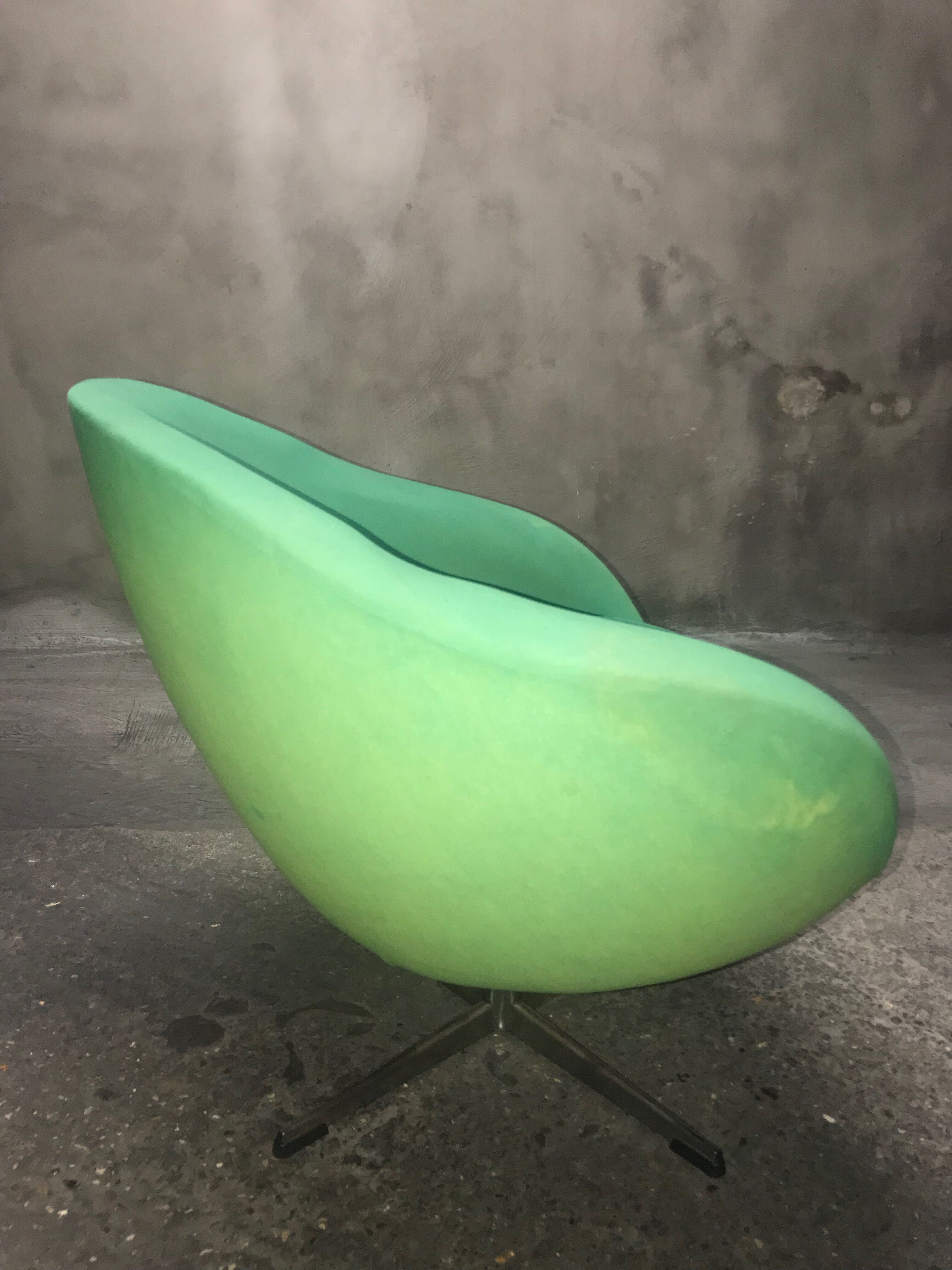 Pair of swivel chairs