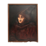 Monk oil portrait