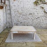 Table basse campagne patinée
