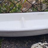 Porte-parapluies en fonte émaillée