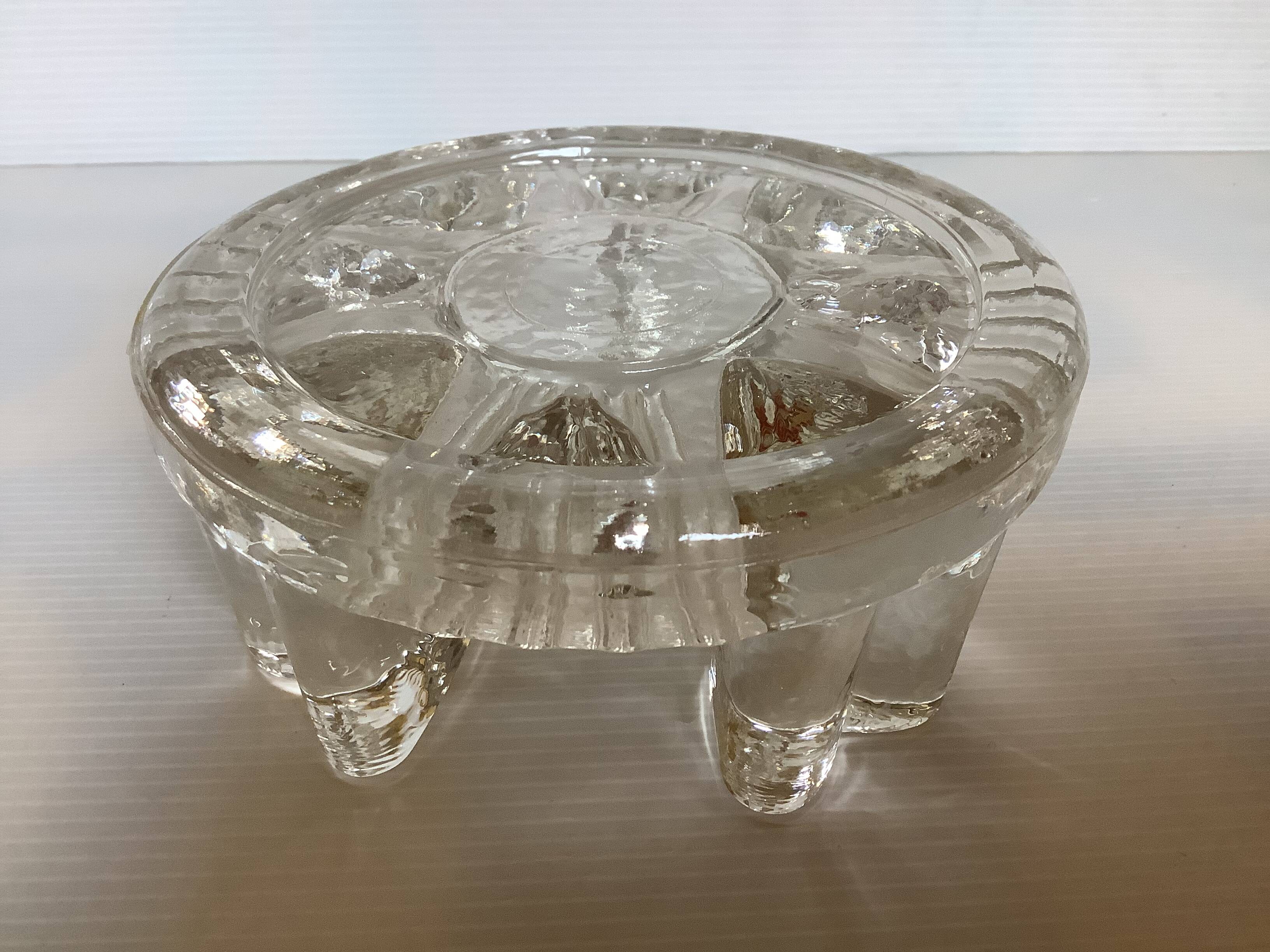 Bougeoir chauffe plat coeurs
