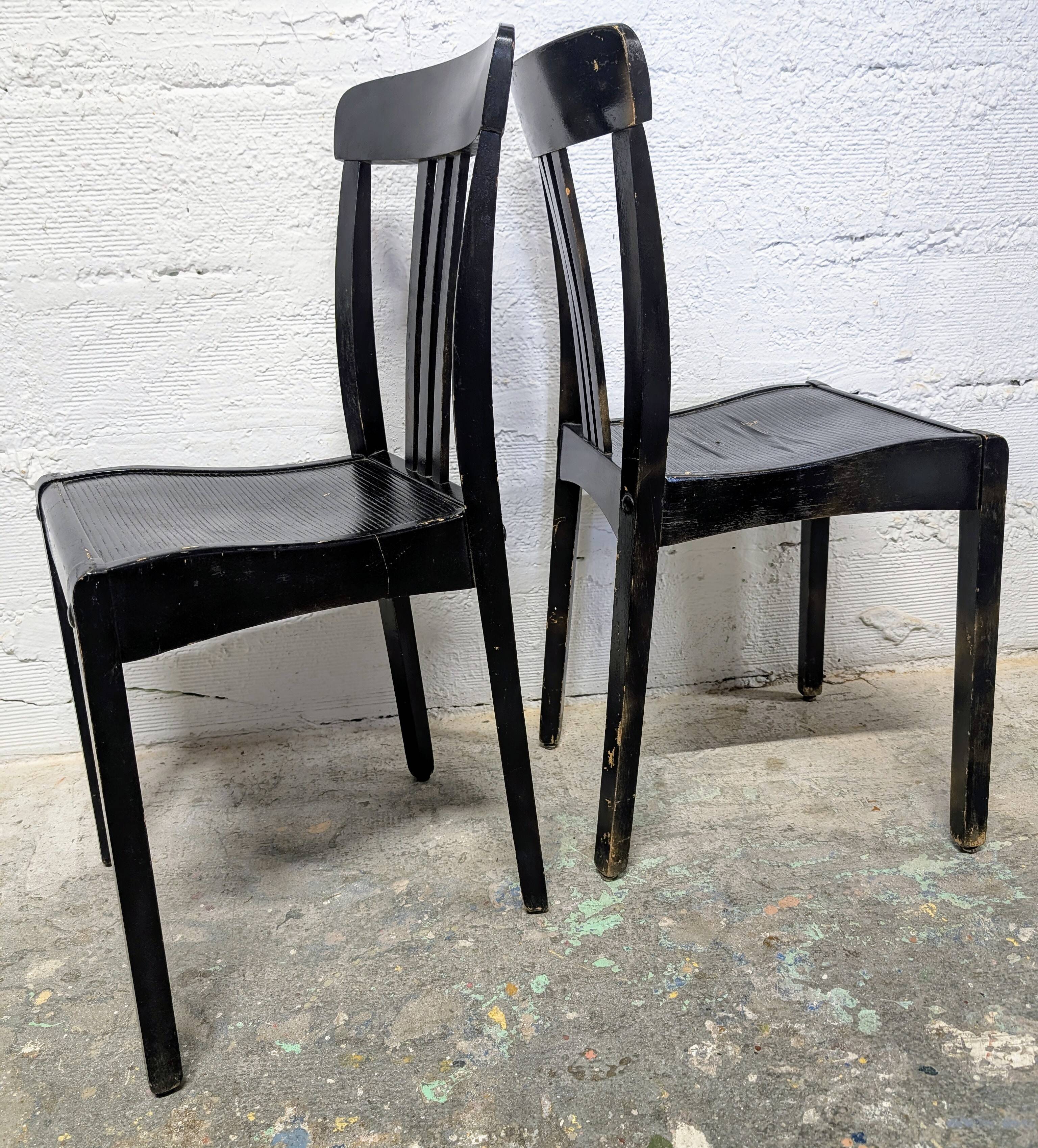 Pair of Stella bistro chairs