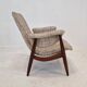 Midcentury Teak Wébé Armchair by Louis Van Teeffelen, 1960's