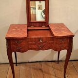 Louis XV style dressing table in marquetry