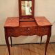 Louis XV style dressing table in marquetry