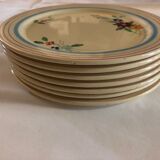Longchamp Earthenware Cake Service Handmade Bagatelle Model