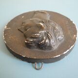 plaster medallion Louvre Museum 19th century Emile Deschamps David Angers 1829 medal