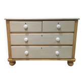 Revamped English chest of drawers