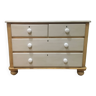 Revamped English chest of drawers