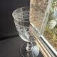 6 verres à eau Baccarat gravure Grecque inclinée