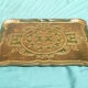 Florentine service tray in painted wood