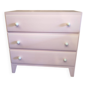 Commode rose poudré