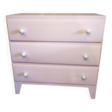 Commode rose poudré