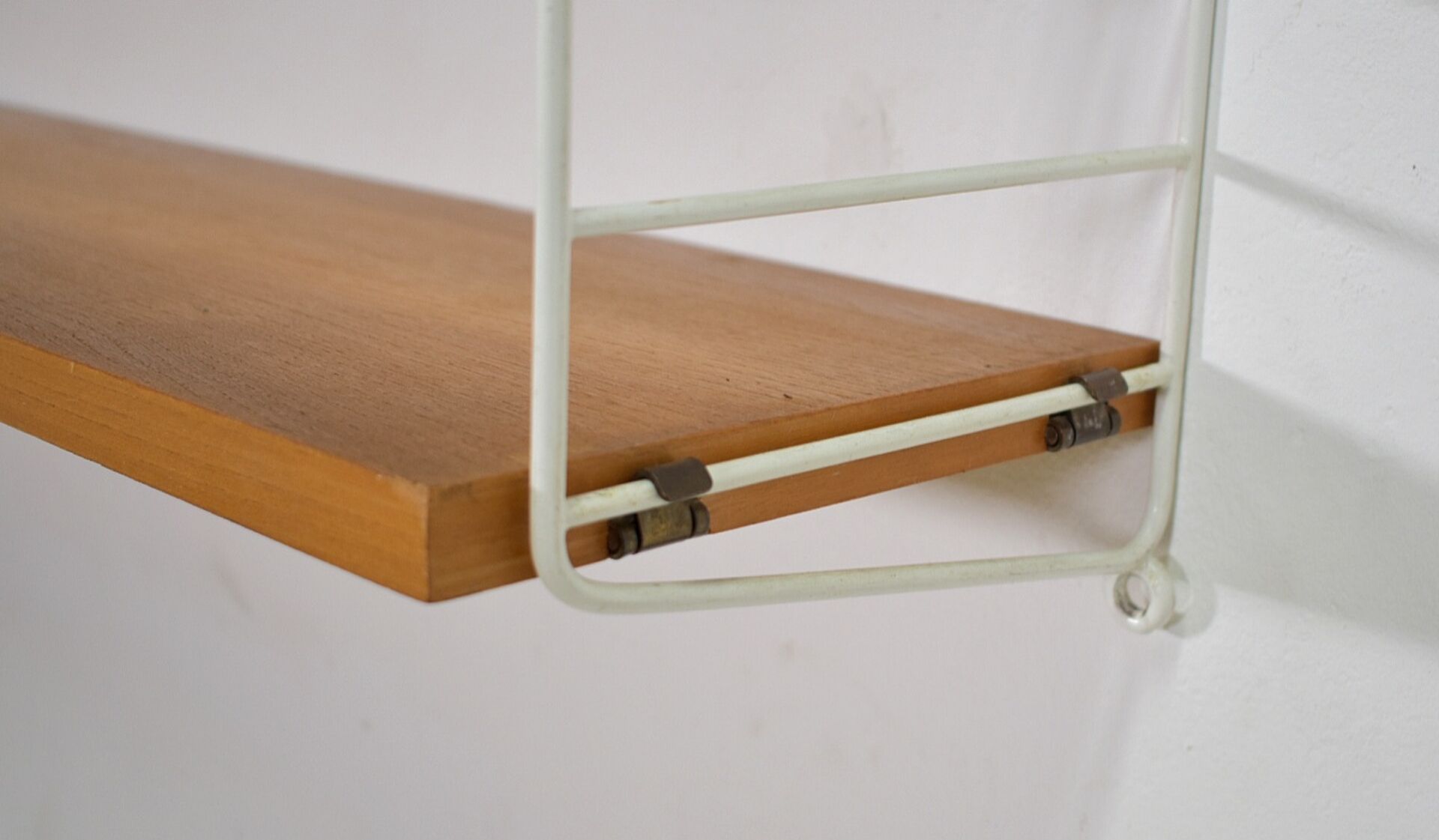 String wall shelf by kajsa & Nisse Strinning  1960s Scandinavian