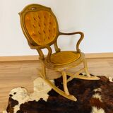 Rocking chair back medallion