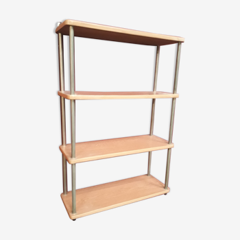 Vintage shelf, wood-style formica,