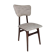 Butterfly Mid-Century dining chair in Peony cotton, Poland, 1960s