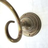 Blue tulip wall wall light