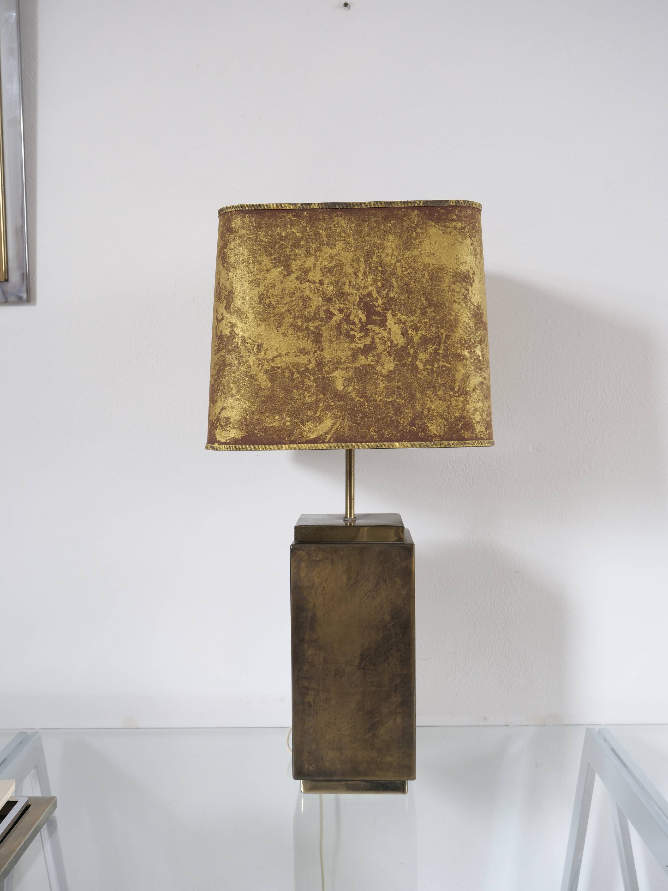 Belgochrom luxury design Gold lamp