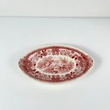 Small oval dish "Burgenland", Villeroy & Boch, red