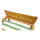 Vintage Mountain Design Les Arcs bed in ash wood from the 60s 70s