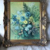 Huile sur toile encadrée de Sonja Navratil