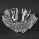 Vintage 1970s Maleras 'Isak' Art Glass Crystal Bowl By Mats Jonasson.