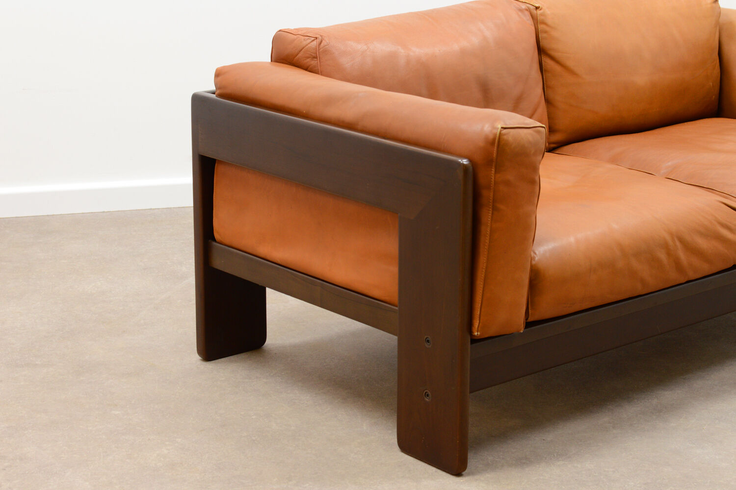 Two-seat sofa “Bastiano” from  Afra & Tobia Scarpa for Gavina, Italy 60