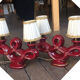 Pair of ceramic lamps circa 1940/50