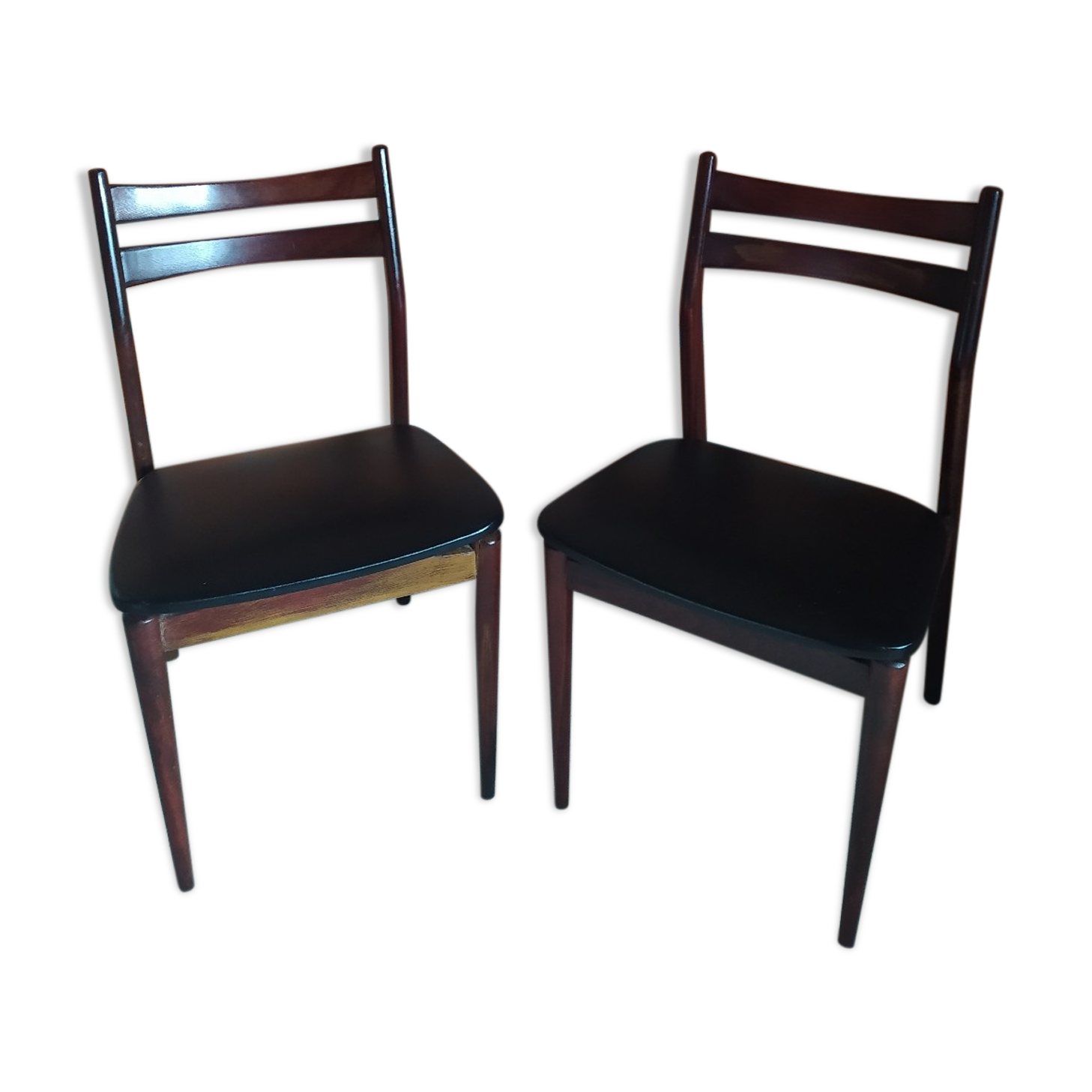 Lot de 2 chaises scandinave vintage